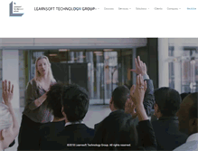 Tablet Screenshot of learnsoft.com